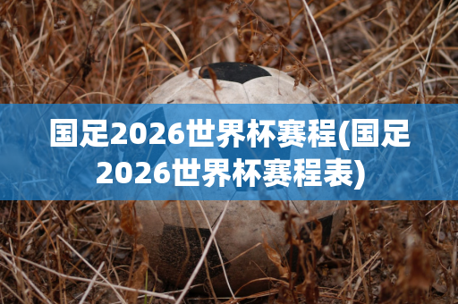 国足2026世界杯赛程(国足2026世界杯赛程表)