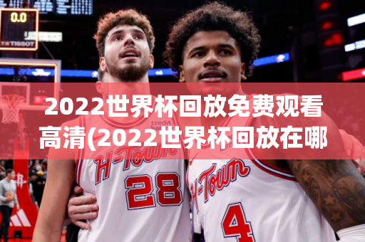 2022世界杯回放免费观看高清(2022世界杯回放在哪看)