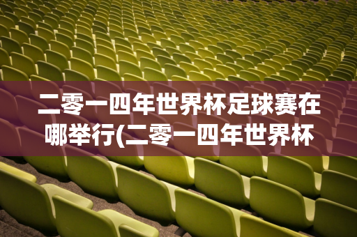 二零一四年世界杯足球赛在哪举行(二零一四年世界杯足球赛将在哪个国家举行)