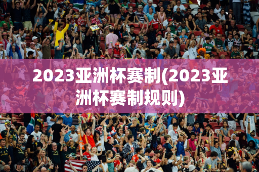 2023亚洲杯赛制(2023亚洲杯赛制规则)