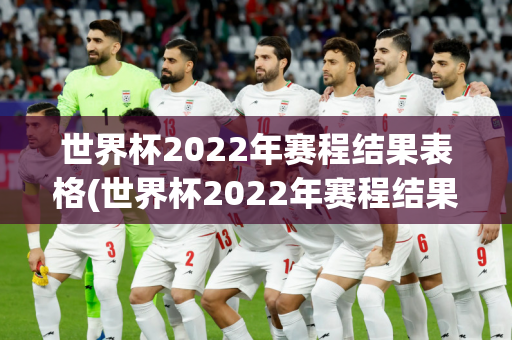 世界杯2022年赛程结果表格(世界杯2022年赛程结果表格图片)