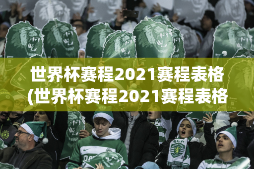 世界杯赛程2021赛程表格(世界杯赛程2021赛程表格图)