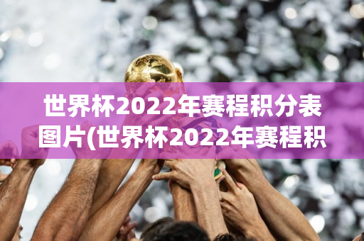 世界杯2022年赛程积分表图片(世界杯2022年赛程积分表图片大全)