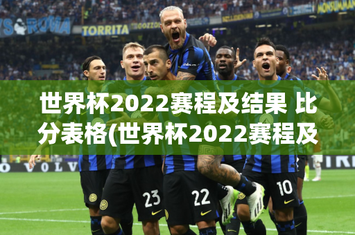 世界杯2022赛程及结果 比分表格(世界杯2022赛程及结果 比分表格图片)