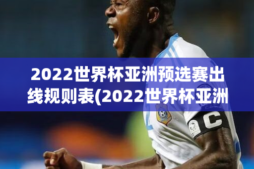 2022世界杯亚洲预选赛出线规则表(2022世界杯亚洲预选赛出线规则表格)