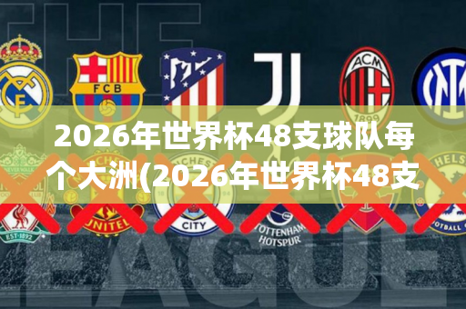 2026年世界杯48支球队每个大洲(2026年世界杯48支球队每个大洲多少人)