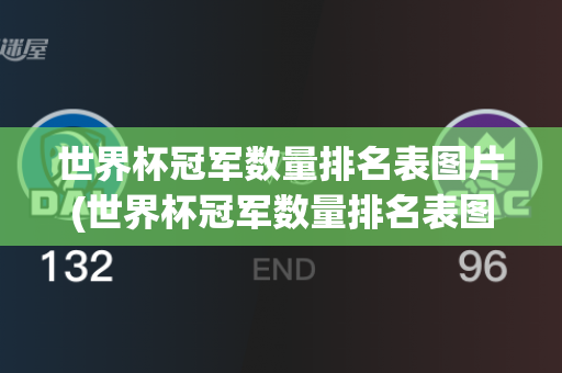 世界杯冠军数量排名表图片(世界杯冠军数量排名表图片大全)