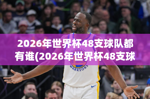 2026年世界杯48支球队都有谁(2026年世界杯48支球队都有谁参加)